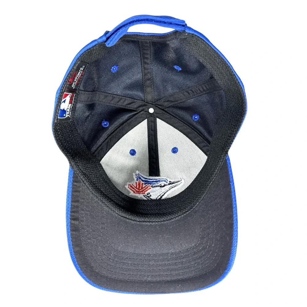Team MLB by OC Sports Toronto Blue Jays Embroidered Adjustable Cap, Blue‎